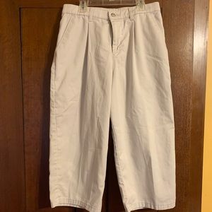 Khaki Lee At The Waist Capris